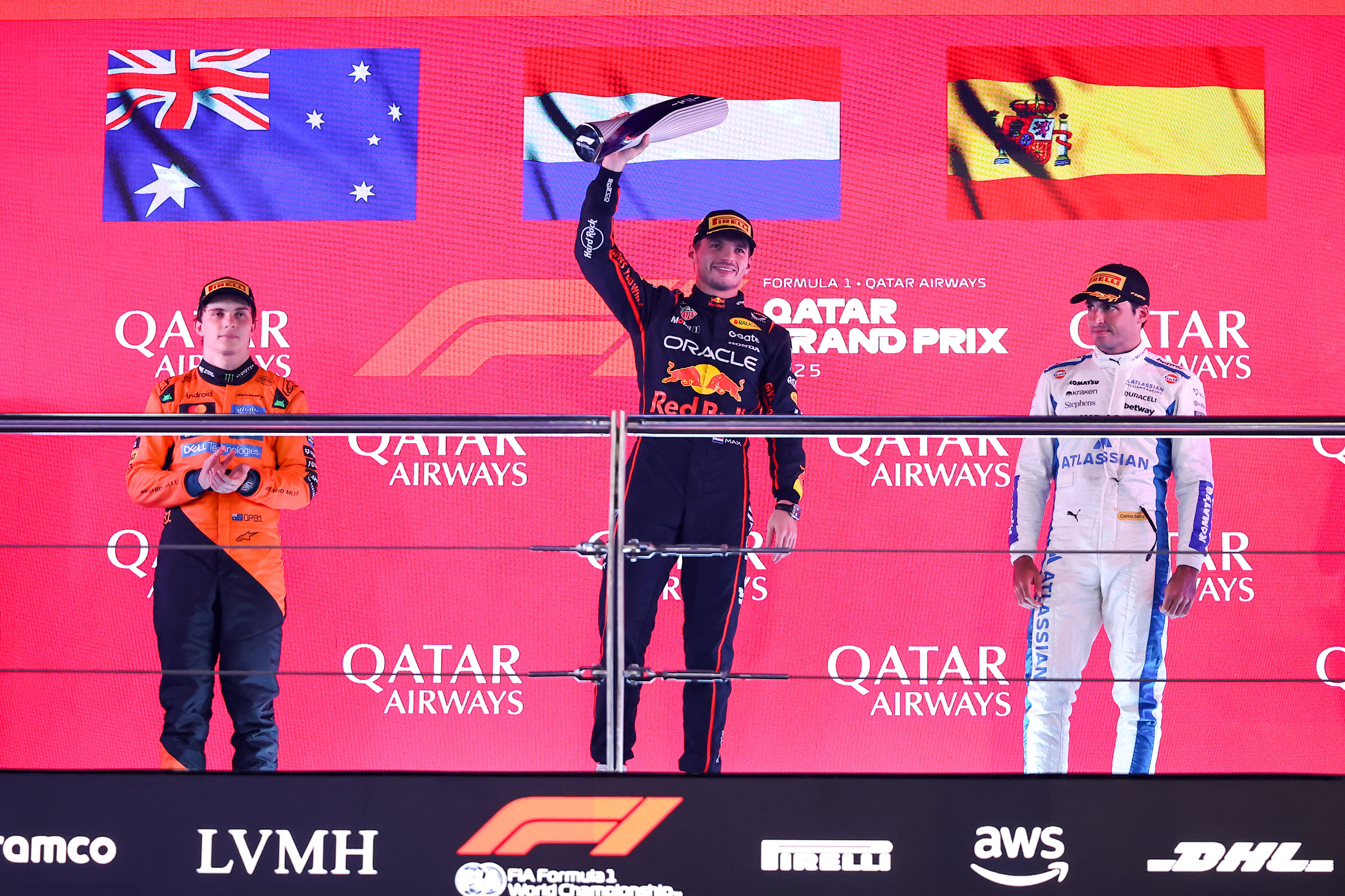 红牛车队横扫威廉姆斯，皮亚斯特里高光表现